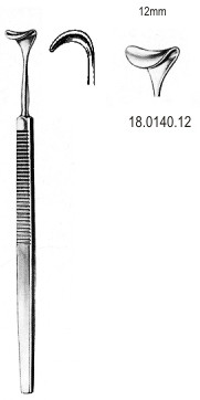 Крючки
Desmarres Retractor (Eyelid) 12x160mm