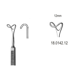 Крючки
Retractor hollow blade 12mmx16cm