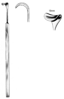 Крючки
Cushing Retractor 18x200mm
