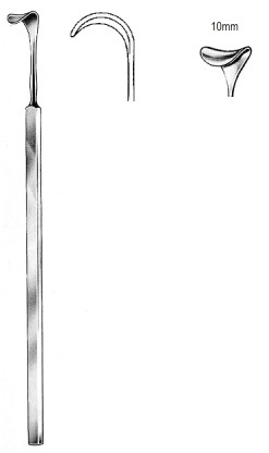 Крючки
Cushing Retractor 10mmx24cm