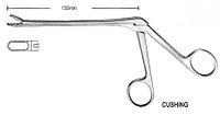 Выкусыватели нейрохирургические Cushing Laminectomy Rongeur str 5mm, 13cm
