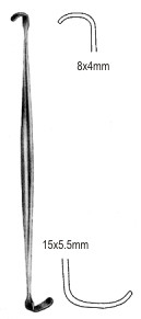 Крючки
Ragnell Davis Retractor d/e 4x8mm, 5.5x15mm, 14cm