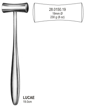 Молотки
Lucae Bone Mallet Ø 19mm, 230g, 19cm