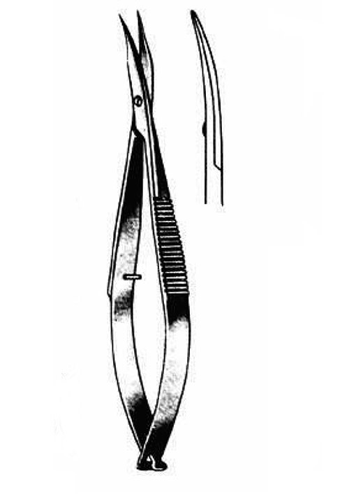 Ножницы стоматологические Westcott Spring Scissors cvd sharp 11.5cm - фото 1 - id-p101036163