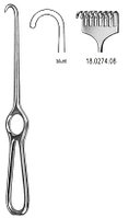 Крючки
Kocher Retractor 8pr. blunt 22cm