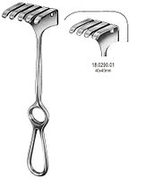 Крючки Israel Retractor 4pr. 40x40mm, 25cm