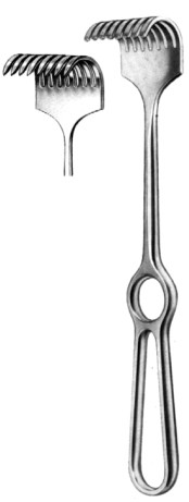 Крючки
Koerte Retractor sharp 40x30mm, 8pr. 23.5cm
