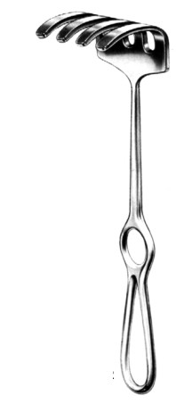 Крючки
Ollier Retractor 4pr 36x60mm, 22.5cm