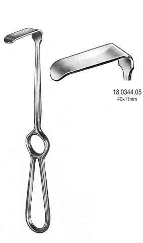 Ретракторы хирургические
Kocher Langenbeck Retractor 40x11mm, 21.5cm