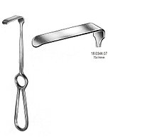 Ретракторы хирургические Kocher Langenbeck Retractor 70x14mm, 21.5cm