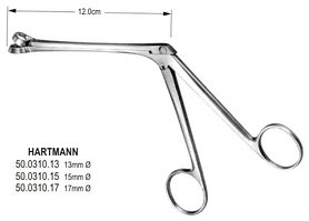 Hartmann Tonsil Punch Fcps Ø13mm, 12cm