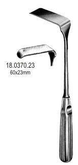 Ретракторы хирургические
Sauerbruch Retractor 60x23mm, 22.5cm