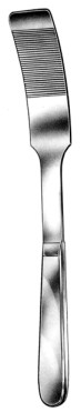 Ретракторы хирургические
Kader Spatula serr 40mm, 28cm