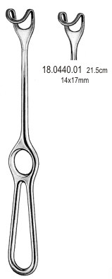 Ретракторы хирургические
Middeldorpf Retractor 14x17mm, 21.5cm