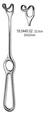 Ретракторы хирургические
Middeldorpf Retractor 20x22mm, 22cm