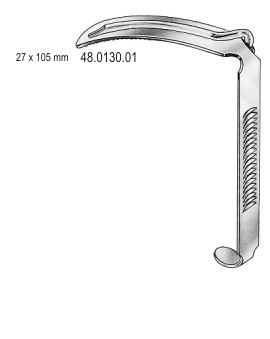 Расширители ротовые
Tongue Plate for Davis Boyle Fig.1, 27x105mm