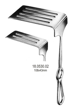 Ретракторы хирургические
Coryllos Thorax Retractor 108x43mm, 24cm