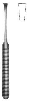 Распаторы для костной хирургии
Periosteal Raspatory 6mm, 16cm