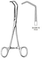 Зажимы с атравматической нарезкой DeBakey Beck Vena Cava Clamp 16.5cm