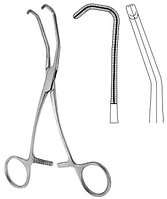 Cooley Multi Purpose Aorta Clamp 17cm атравматикалық ойығы бар қысқыштар