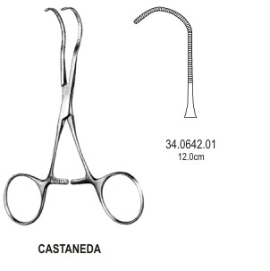 Зажимы сердечно-сосудистые
Castaneda Neonatal clamp very deli. cvd 12cm