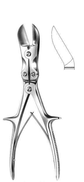 Кусачки костные
Stille-Liston Bone Cutting Fcps angled 23cm