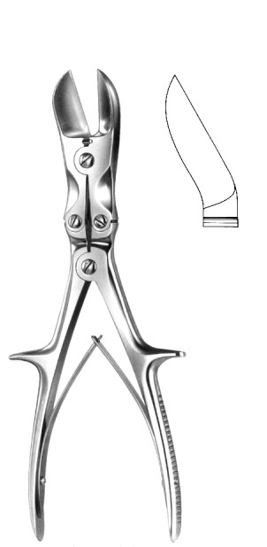 Кусачки костные
Stille-Liston Bone Cutting Fcps angled 27cm