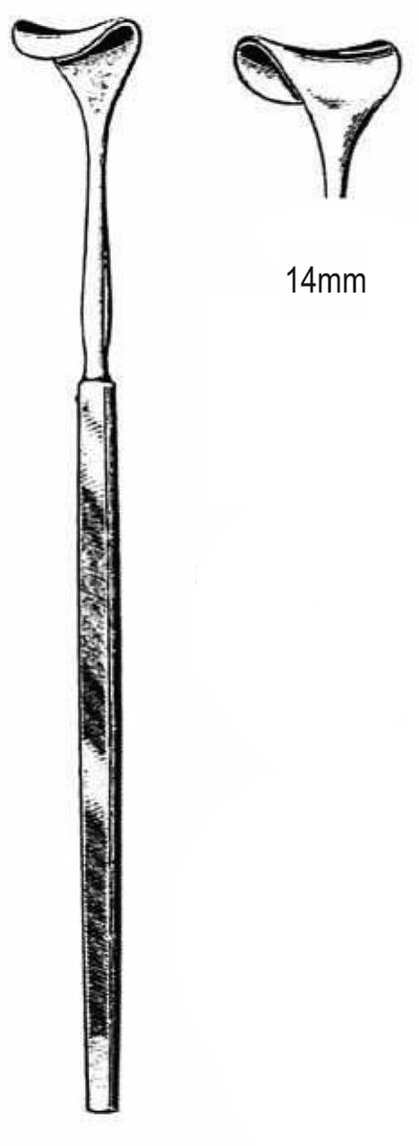 Расширители для век Desmarres Eye Lid Retractor 14mm, 13cm - фото 1 - id-p101033942