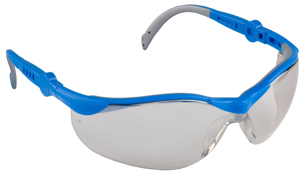 Очки ЗУБР "ЭКСПЕРТ" защитные, прозрачные с двухкомпонентными регулируемыми дужками