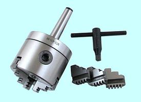 Патрон токарный CNIC d 125 мм 3-х кулачковый с хвостовиком КМ5 кулачки К11