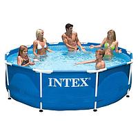 Каркасный бассейн для дачи круглый 366x76 cм, Intex 28210