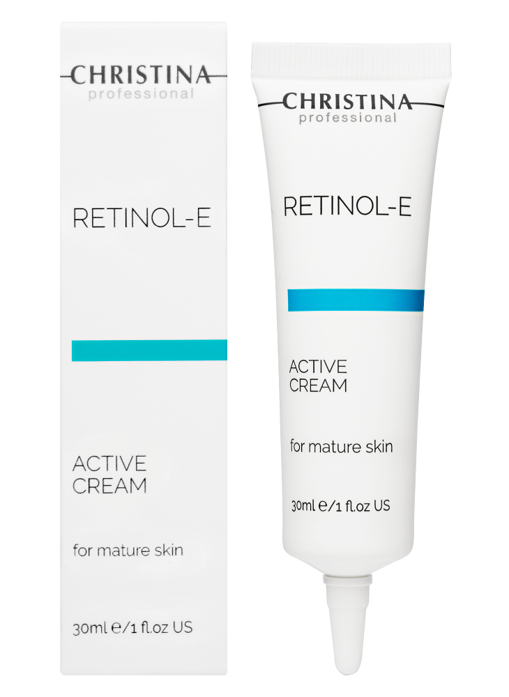 Активный крем для обновления и омоложения кожи лица, 30мл-Retinol E Active Cream - фото 2 - id-p101047976