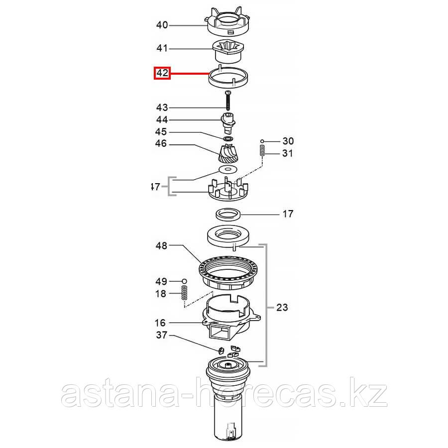 Крышка для жерновов Saeco, Gaggia, 142844550 - фото 4 - id-p101046044