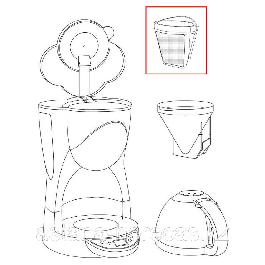 Фильтр (сито) кофеварки многоразовое для Delonghi, SX1001 - фото 4 - id-p101048017