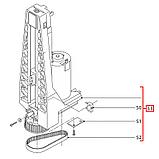 Двигатель с редуктором в сборе Delonghi ESAM, EAM, 230В, 7313226021, фото 4