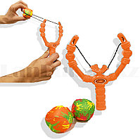 Игрушечная рогатка с шариками Shooting Game оранжевый