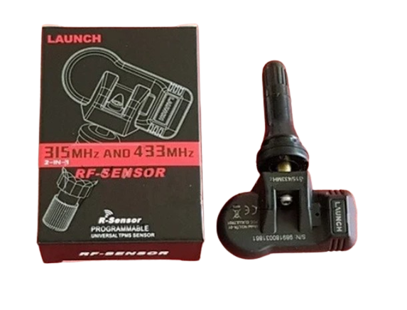 Датчик давления в шинах TPMS LAUNCH RF-Sensor LTR-01 программируемый резиновый - фото 4 - id-p93863543