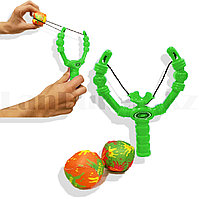Игрушечная рогатка с шариками Shooting Game зеленый