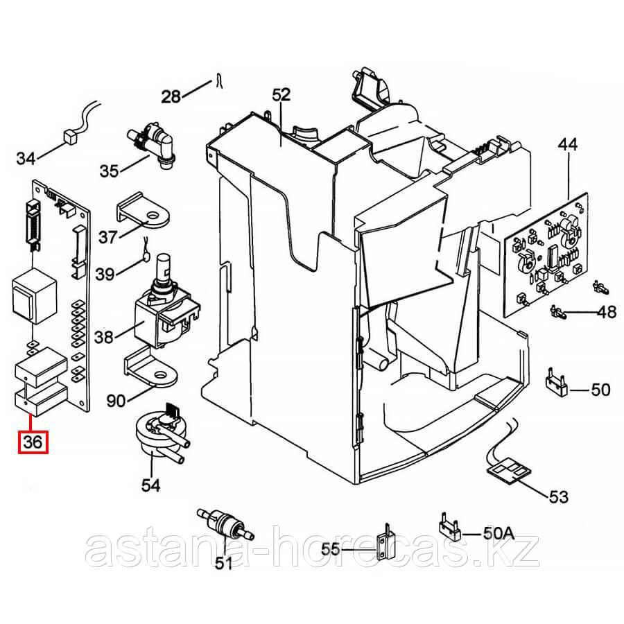 Плата силовая для Delonghi ESAM, 5213211901 - фото 5 - id-p101046330