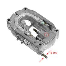 Термоблок Delonghi ESAM (два тена) 5мм, 5532139700