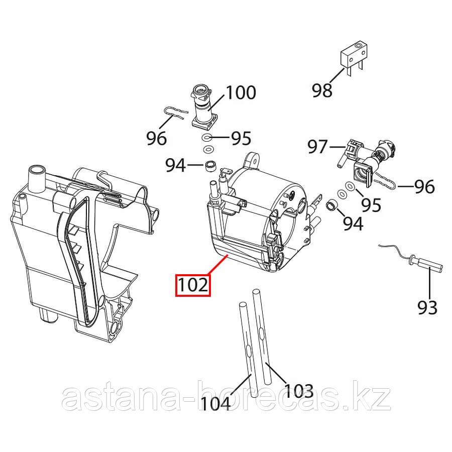 Термоблок для кофемашины Delonghi, 5513214291 - фото 4 - id-p101048370