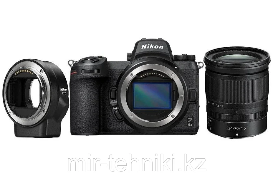 Фотоаппарат Nikon Z6 II  Kit Z 24-70MM F/4 S +FTZ II  Adapter