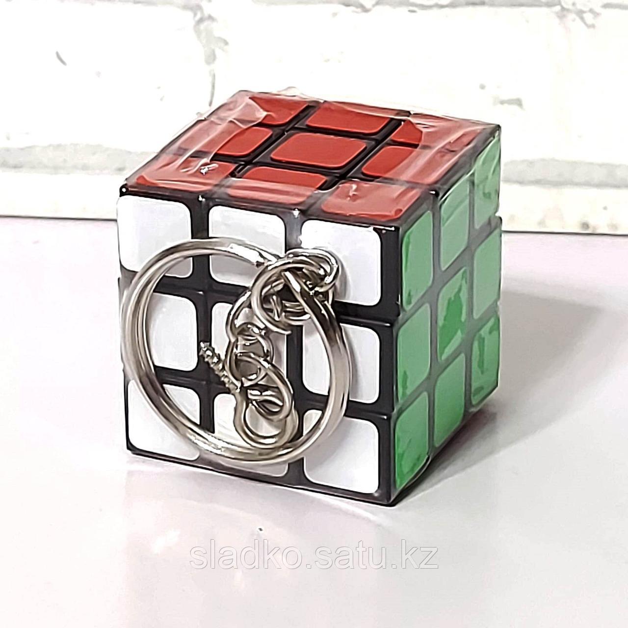 Брелок Keychain Black Cube 30 mm 3x3 - фото 1 - id-p101051724