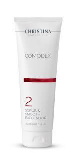 Скраб-эксфолиатор для лица, шаг 2, 250мл-Comodex - 2 Scrub & Smooth Exfoliator - фото 1 - id-p101051784