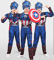 Карнавальный костюм "Капитан Америка" с маской., фото 1