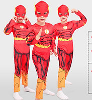 Карнавальный костюм "Флэш" (Flash) с мускулами.