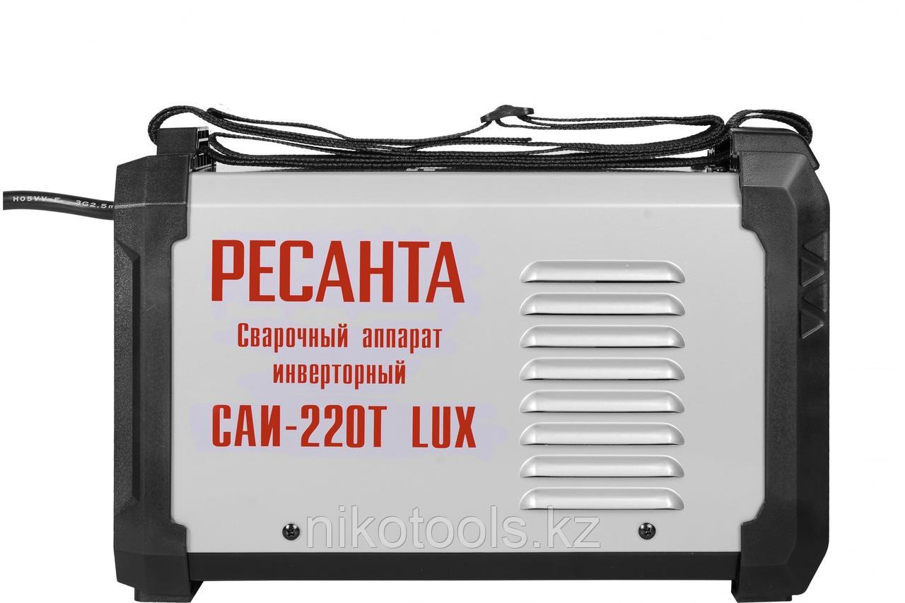 Сварочный аппарат инверторный РЕСАНТА САИ-220T LUX - фото 3 - id-p101051957