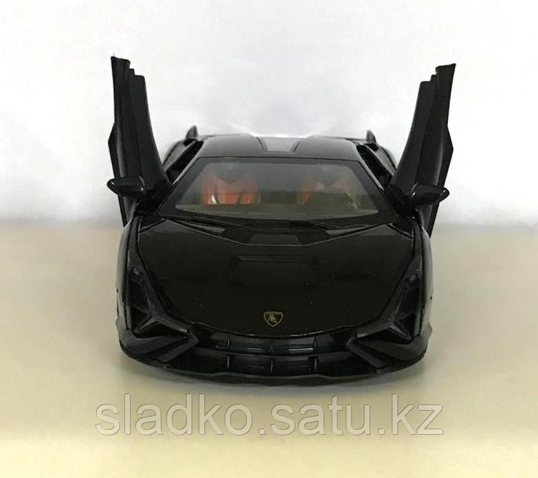 Машинка из серии моделек инерционная Lamborghini Ламборджини черная - фото 6 - id-p101052981