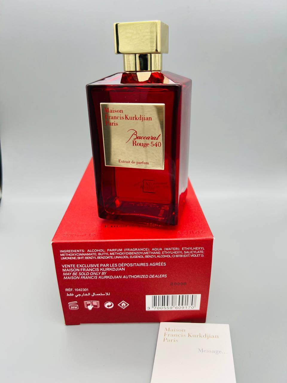 Baccarat Rouge 540 Extrait de Parfum Maison Francis Kurkdjian для мужчин и женщин - фото 1 - id-p101053305