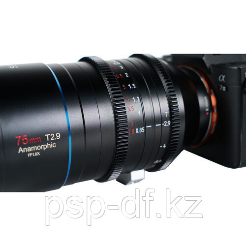 Объектив Sirui Anamorphic 75mm T2.9 1.6x на Canon RF-mount - фото 3 - id-p101053485